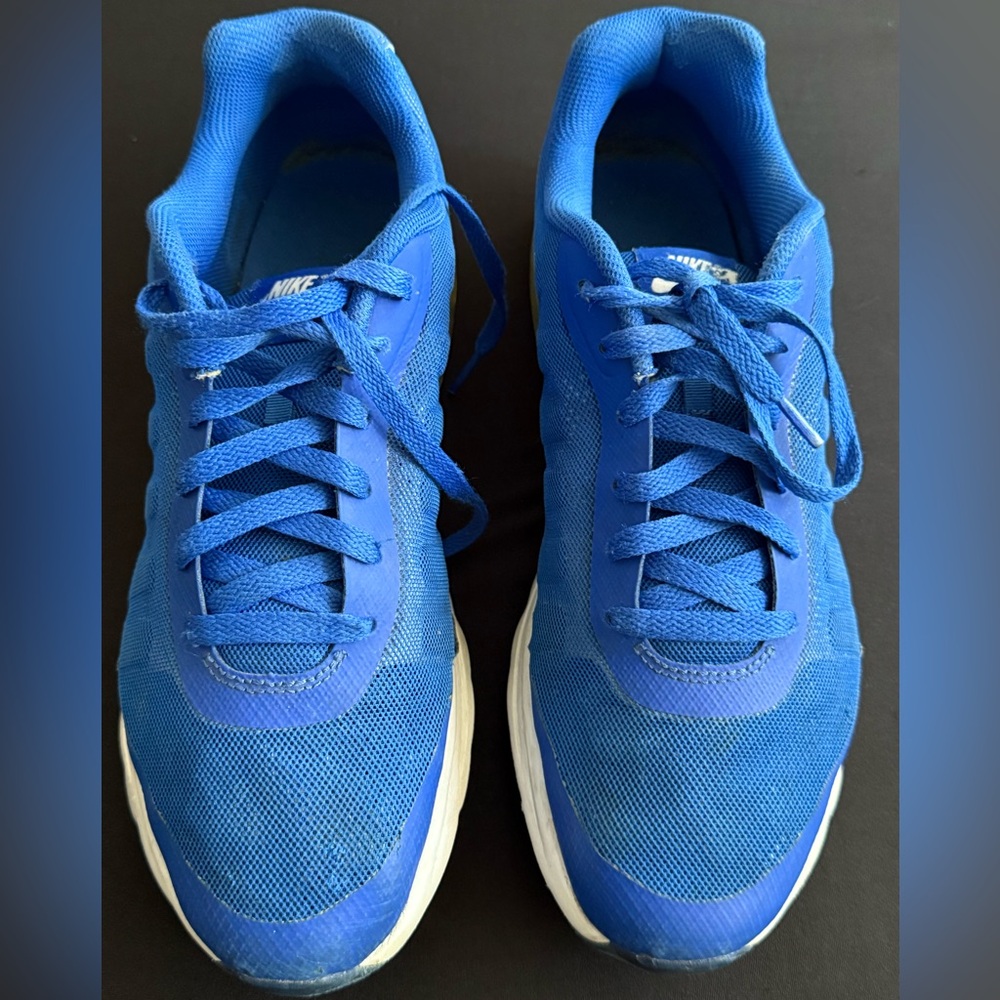 Nike Blue Athletic Shoes with Classic Silhouette